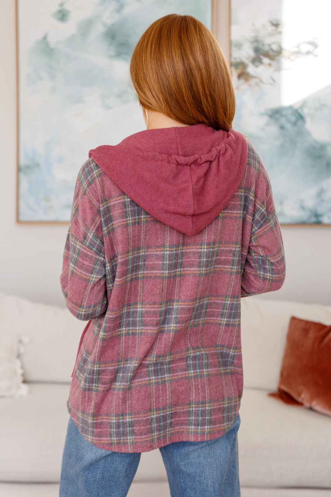 Down in the Valley Hooded Flannel