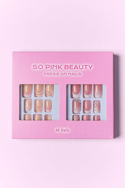 SO PINK BEAUTY Press On Nails 2 Packs